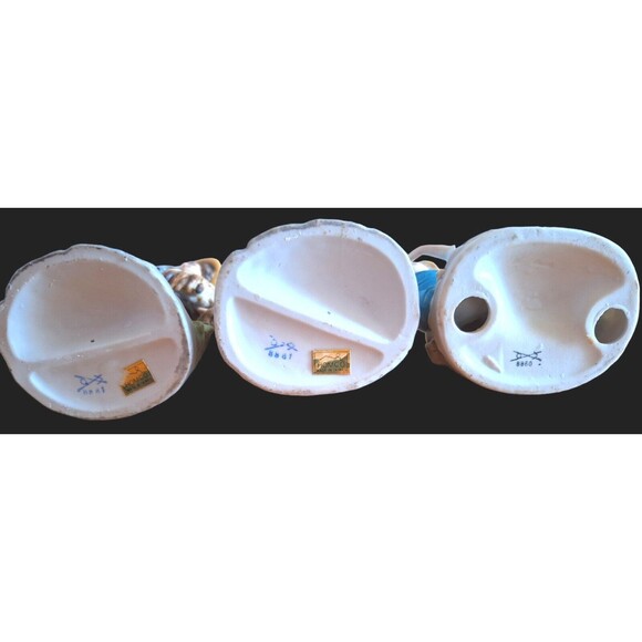 LOT Homco Figurines Harvest Farm Boy Girl With Vegetables Boy With Chicken - Picture 11 of 13